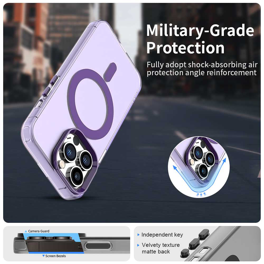 Techsuit - CandyCase MagSafe - iPhone 14 Pro - Purple