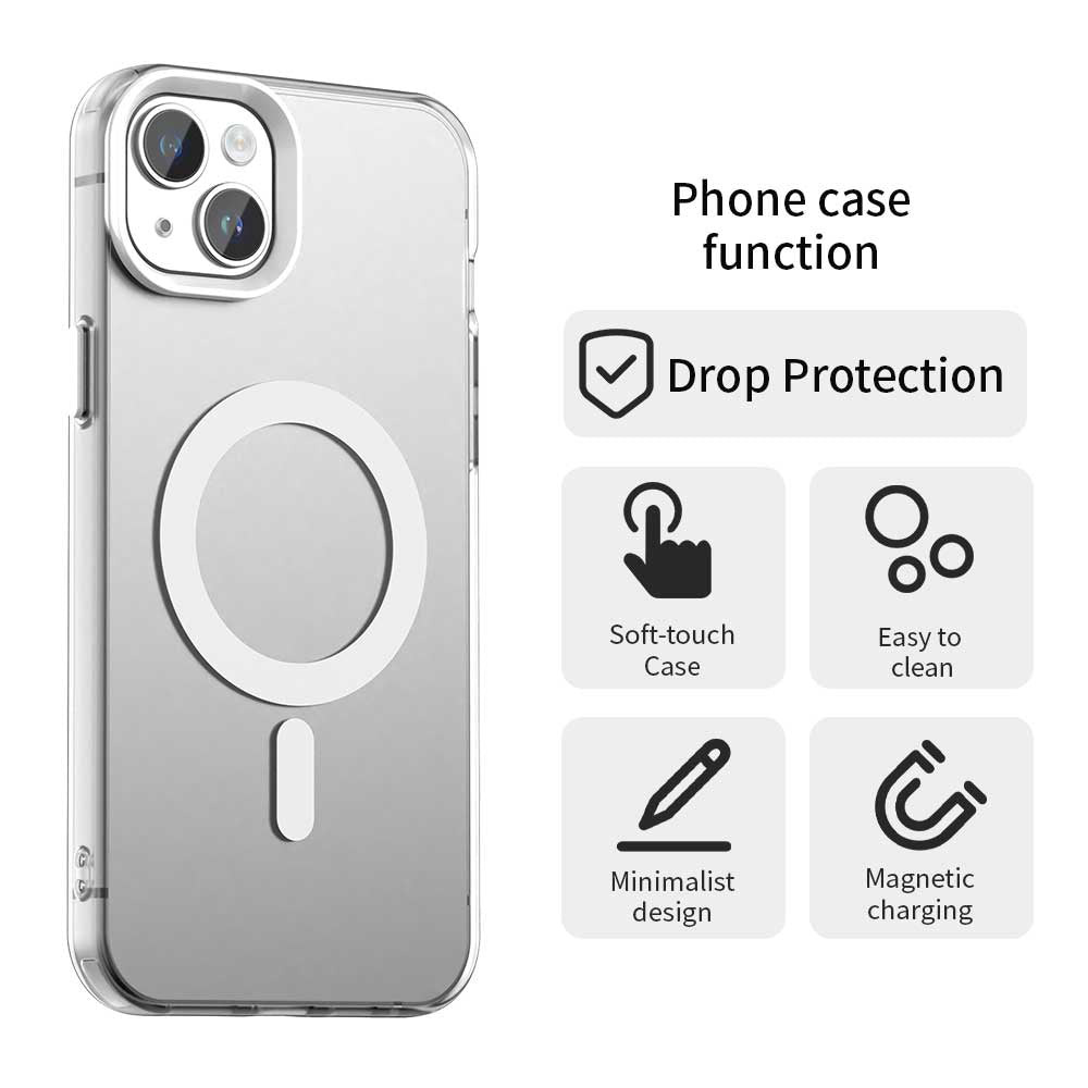 Techsuit - CandyCase MagSafe - iPhone 15 Plus - White