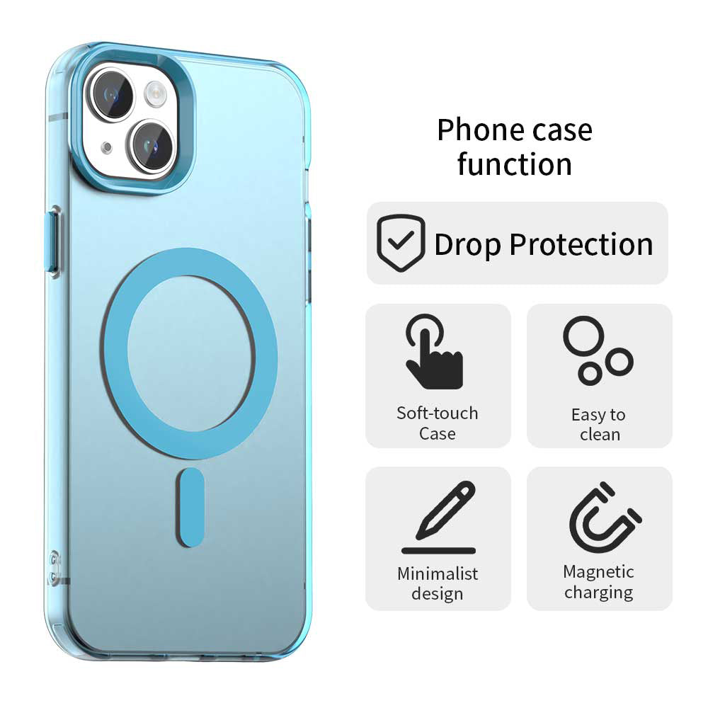 Techsuit - CandyCase MagSafe - iPhone 15 - Blue
