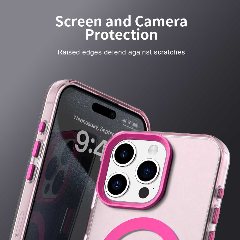Techsuit - CandyCase MagSafe - iPhone 15 Pro Max - Pink