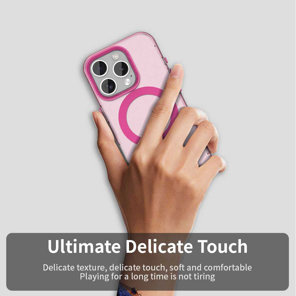 Techsuit - CandyCase MagSafe - iPhone 15 Pro - Pink