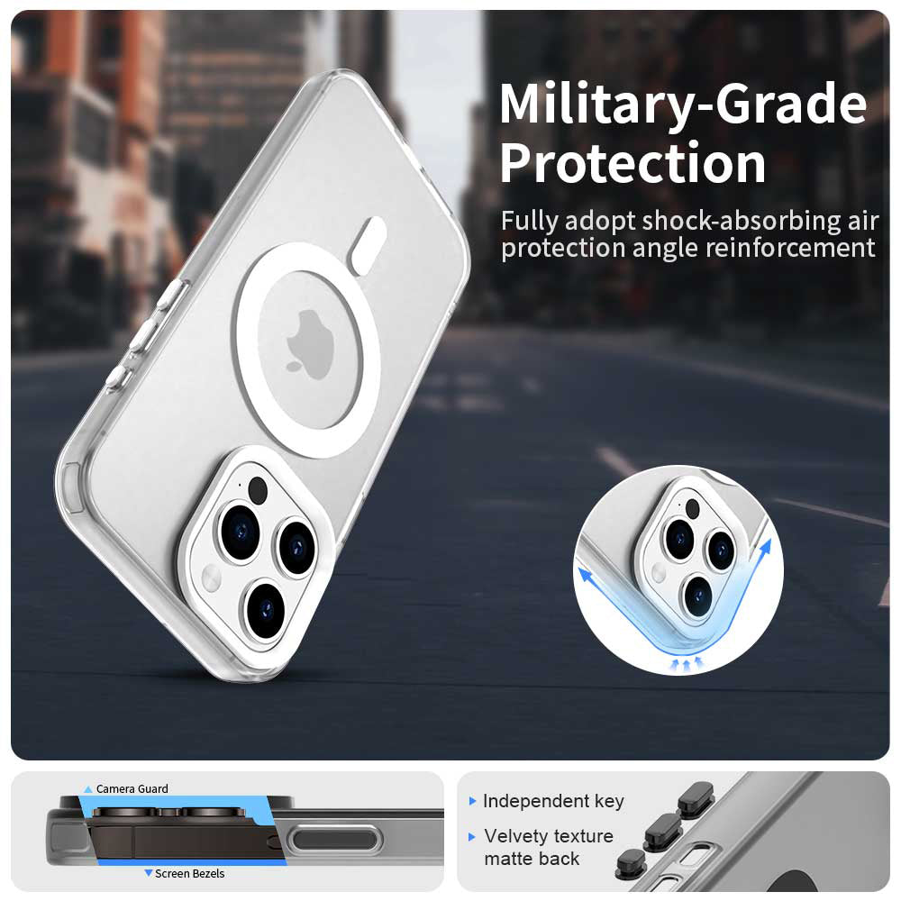 Techsuit - CandyCase MagSafe - iPhone 15 Pro - White