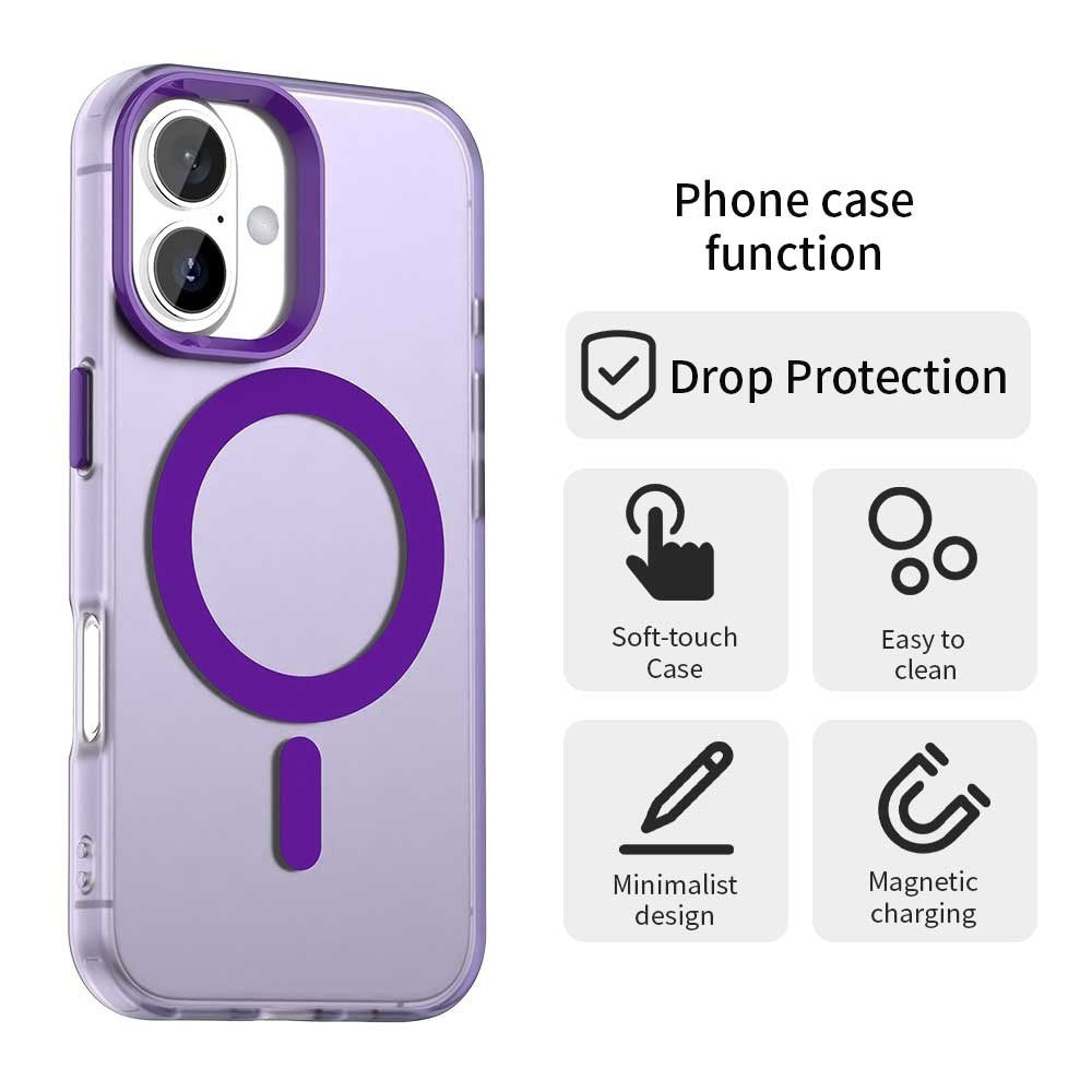 Techsuit - CandyCase MagSafe - iPhone 16 Plus - Purple
