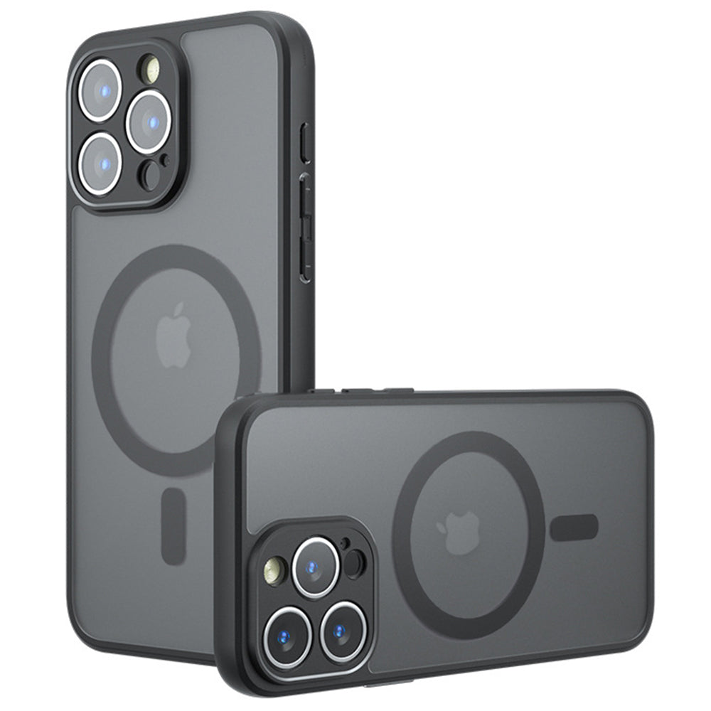 Techsuit - PureFrost MagSafe - iPhone 15 Pro Max - Frosted Black