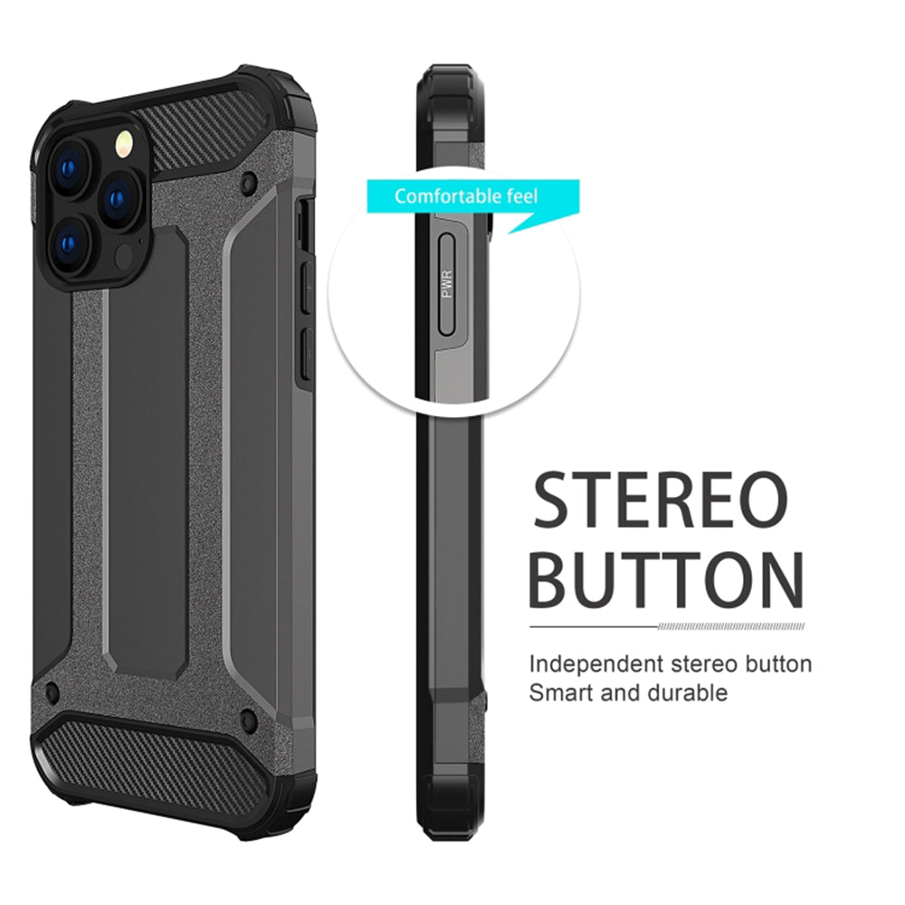 Techsuit - Hybrid Armor - iPhone 17 Air - Black
