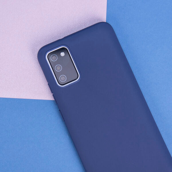 Husă pentru Motorola Moto G55 dark blue Matt TPU – Albastru