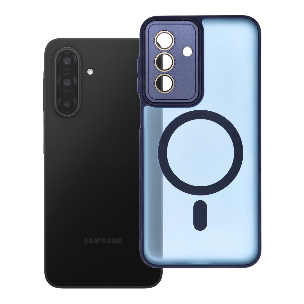 Husa Variete Mag pentru Samsung A17 / A18 Compatible cu Magsafe Bleumarin
