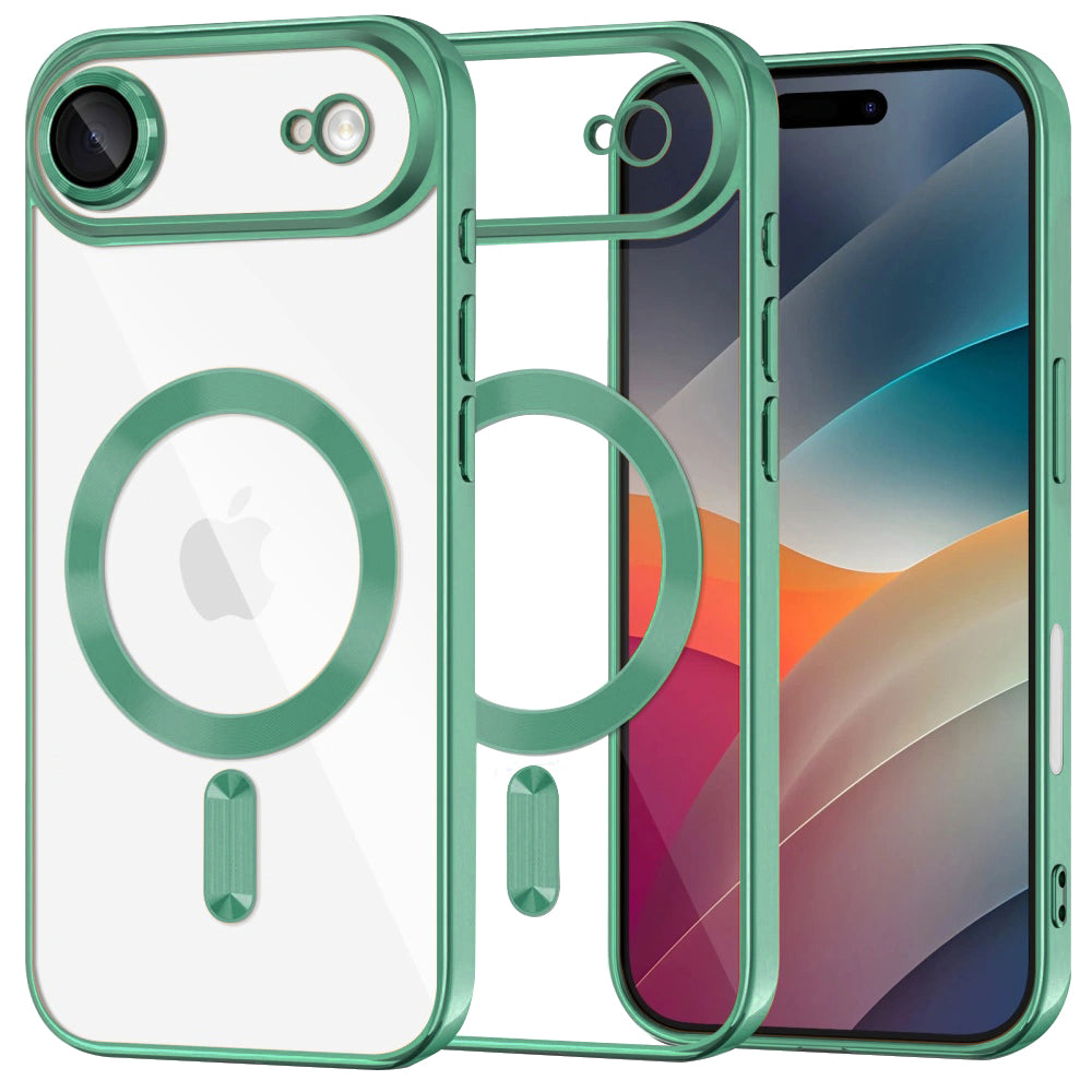 Techsuit - Luxury Crystal MagSafe - iPhone 17 Air - Light Green