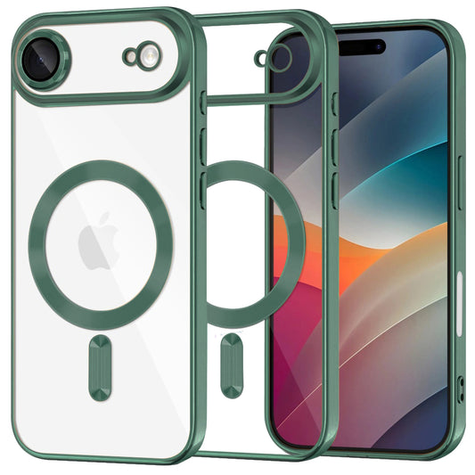 Techsuit - Luxury Crystal MagSafe - iPhone 17 Air - Deep Green