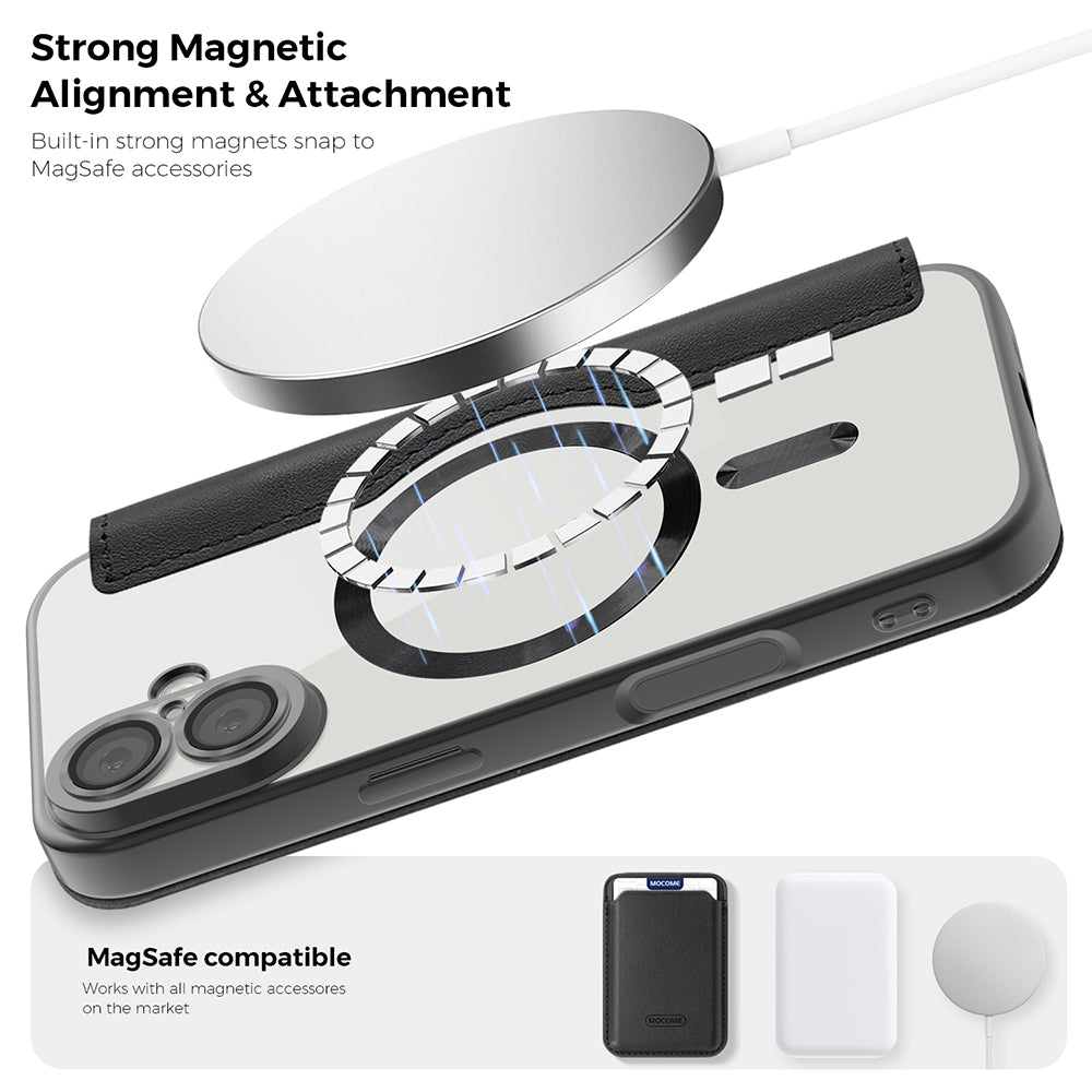 Techsuit - SmartMag Book Case - iPhone 17 - Green