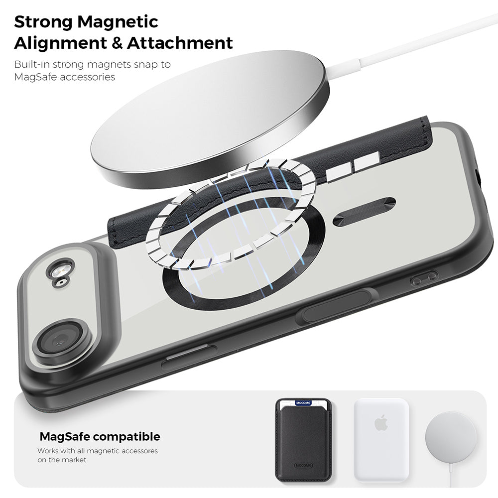 Techsuit - SmartMag Book Case - iPhone 17 Air - Purple
