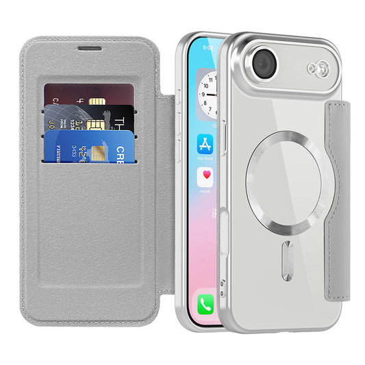 Techsuit - SmartMag Book Case - iPhone 17 Air - Gray