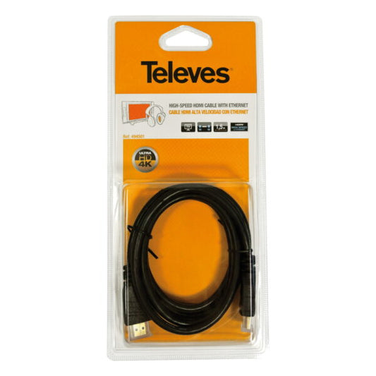 cablu HDMI-HDMI 1,5m Televes