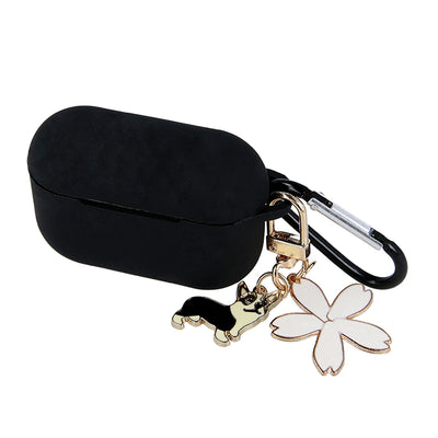 Husa pentru AirPods 3 Negru cu Pendant