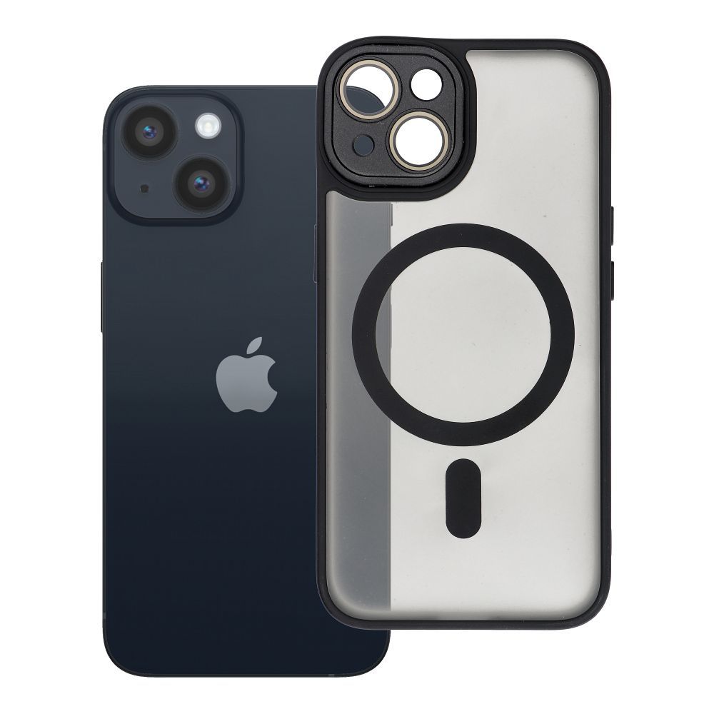 Husa Variete Mag pentru iPhone 14 Compatible cu Magsafe Negru