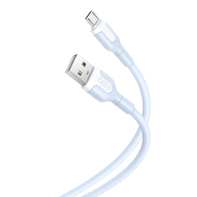 Cablu XO Nb212 USB - Microusb 1,0 M 2,1A Albastru
