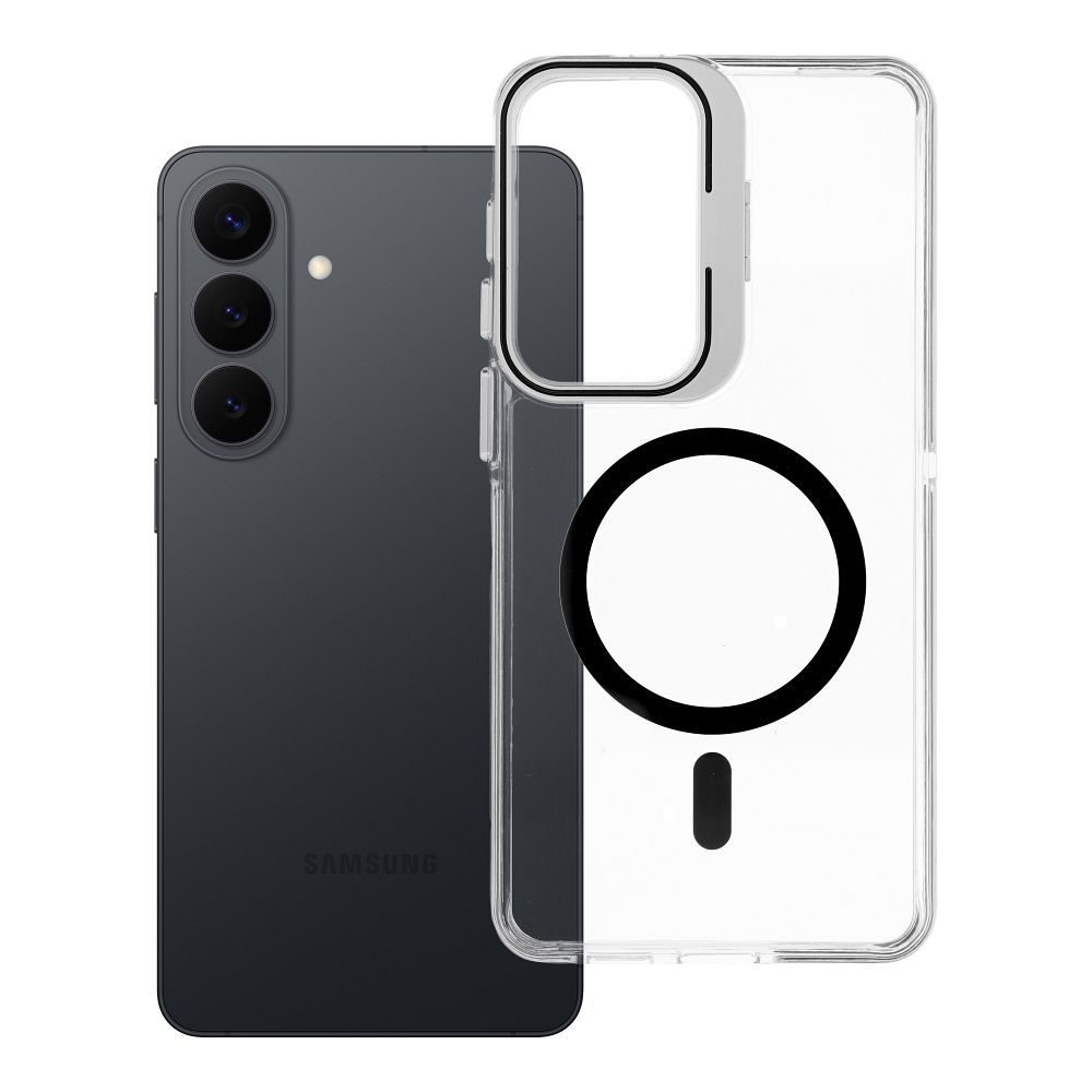Husa lentila Mag pentru Samsung S26 Plus Compatible cu Magsafe Negru