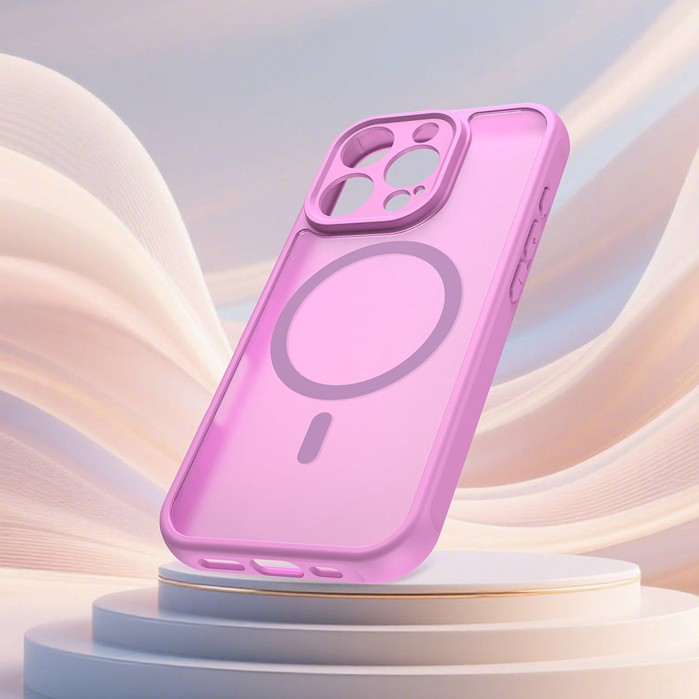 Techsuit - HaloFrost II MagSafe - iPhone 16 Pro - Pink