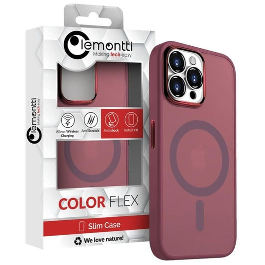 Lemontti Husa Guardian Magsafe iPhone 15 Pro Max Transparent / Violet