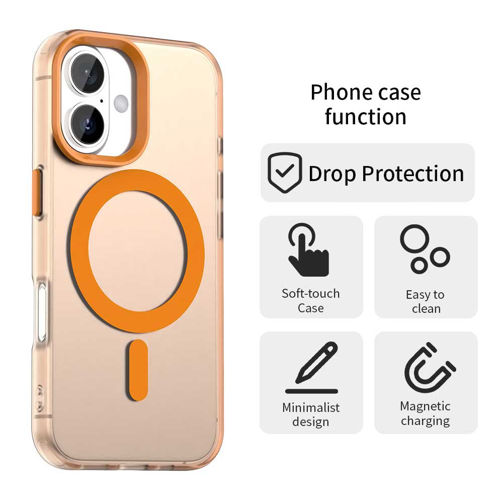 Techsuit - CandyCase MagSafe - iPhone 17 Pro Max - Orange