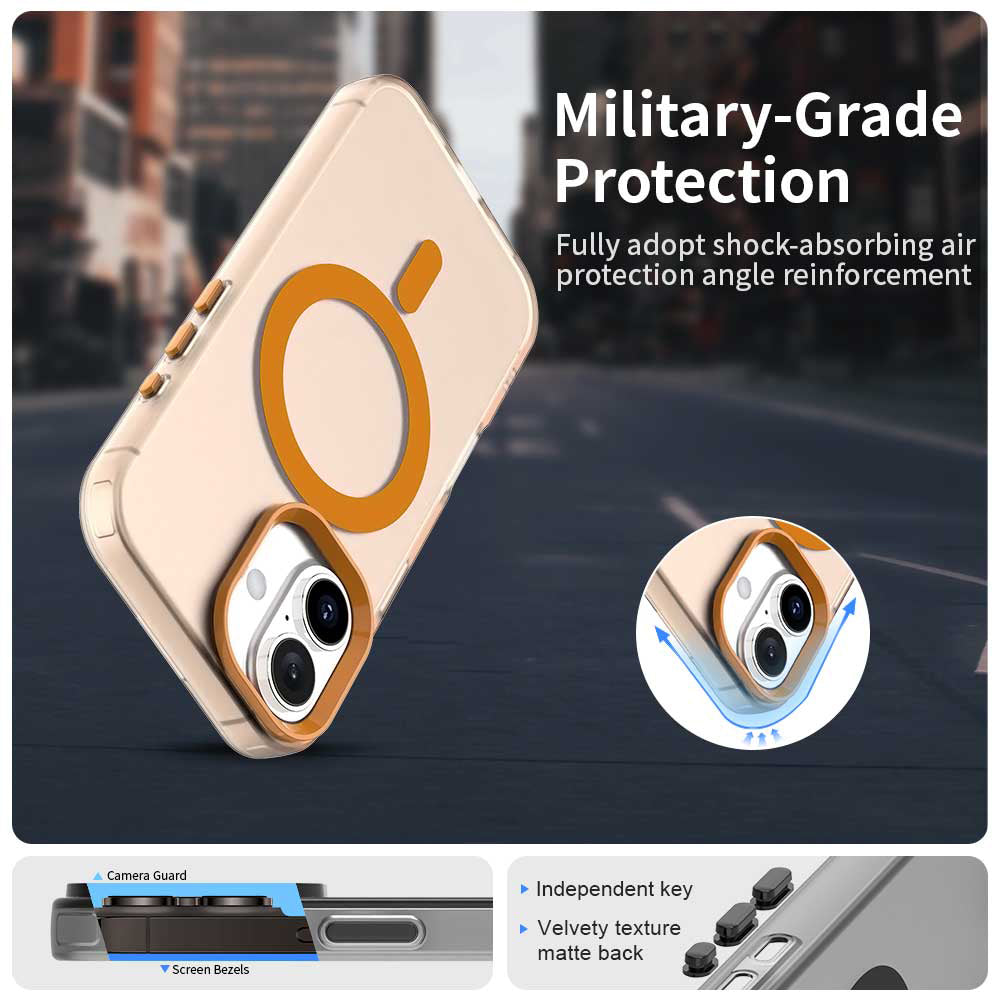 Techsuit - CandyCase MagSafe - iPhone 17 Pro Max - Orange