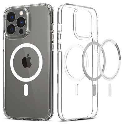 Husa Spigen Ultra Hybrid Magsafe pentru iPhone 13 Pro Max 6,7" Alb