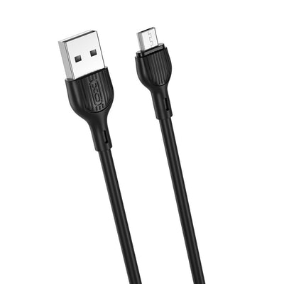 Cablu XO Nb200 USB - Microusb 1,0m 2.1A Negru