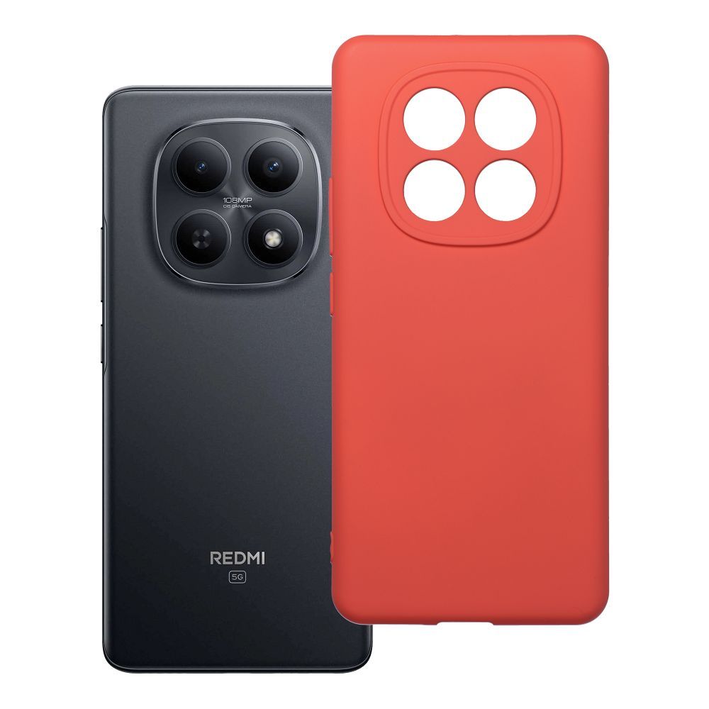 Husa Silicone pentru Xiaomi Redmi Note 15 4G Peach