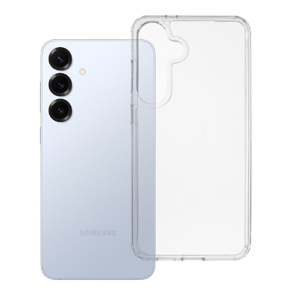 Husa Super Transparent Hybrid pentru Samsung S25 Plus Transparent