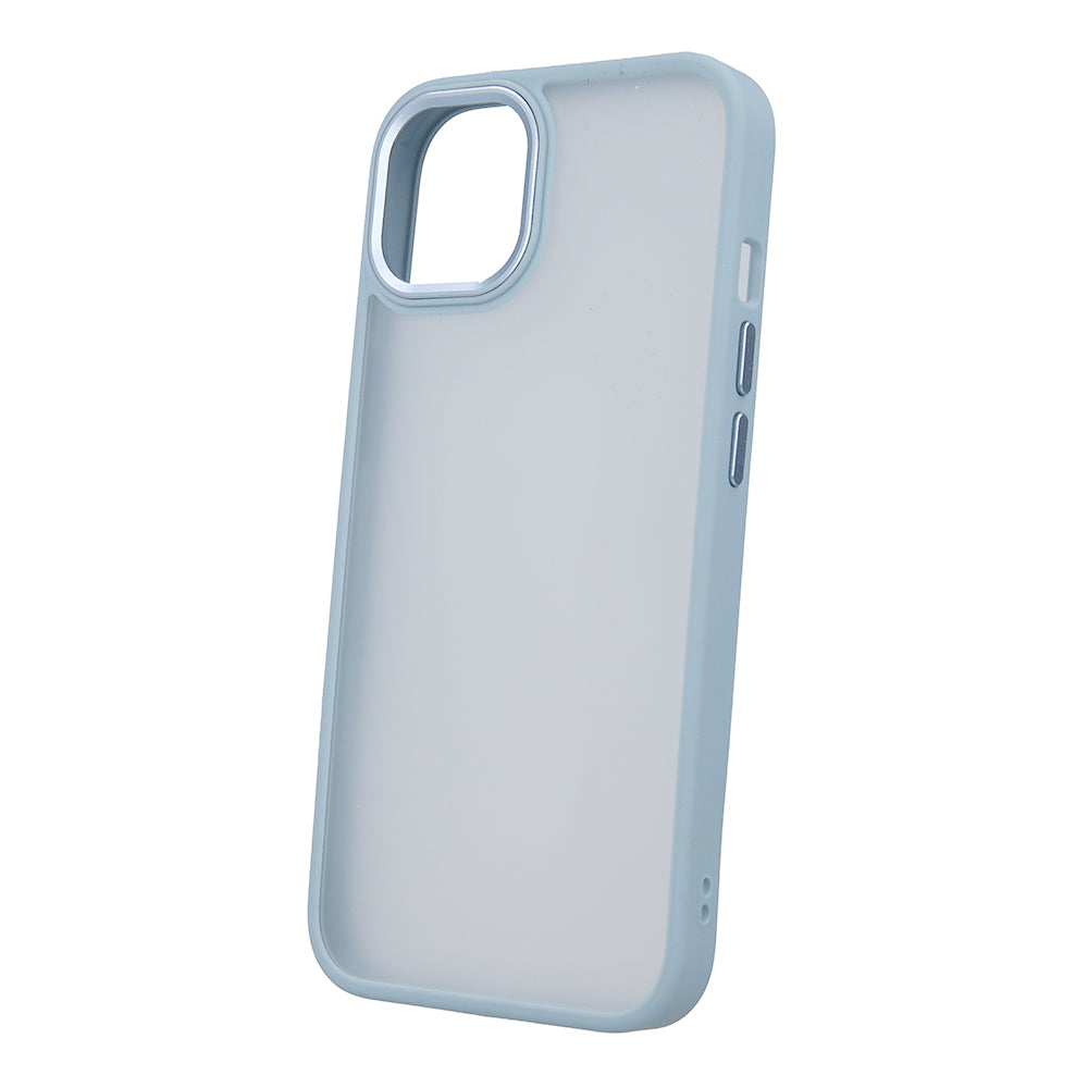 Husa Satin Matt pentru iPhone 15 Plus 6,7" Albastru