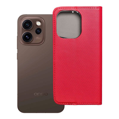 Husa Smart Book pentru Oppo Reno 15 PRO 5G Rosu
