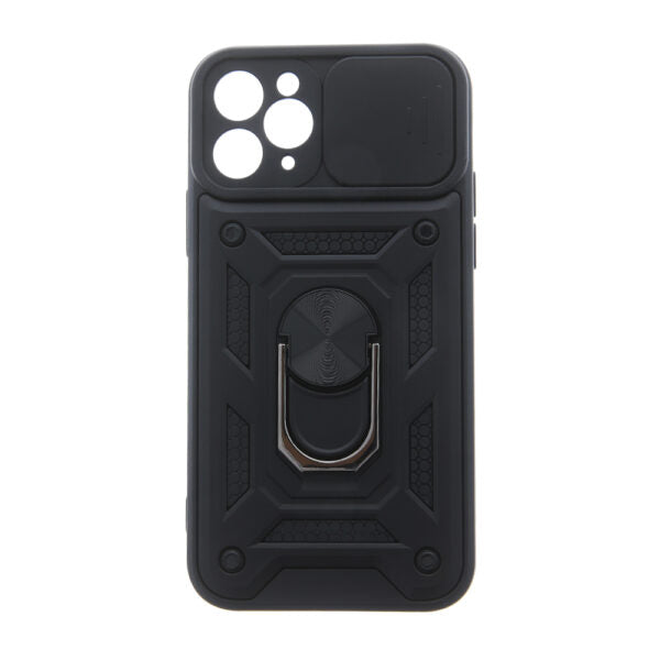 Husă pentru Honor 400 black Defender Slide – Negru