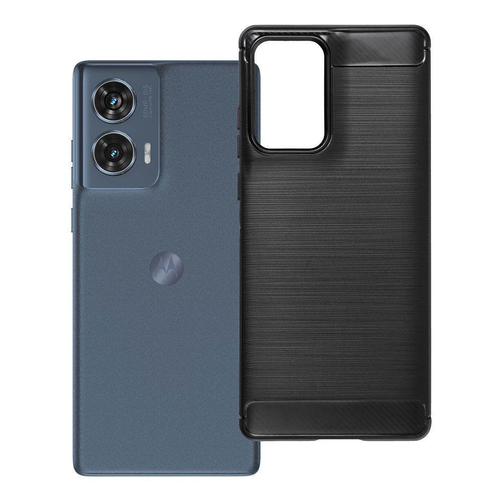 Husa Carbon 2.0 pentru Motorola Edge 50 Fusion Negru