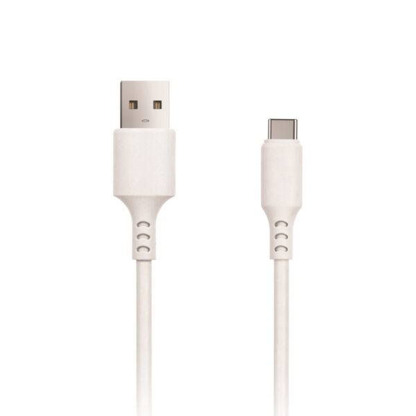 Setty cablu USB - USB-C 3,0 m 2A Alb NEW