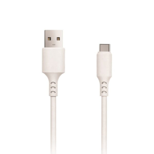 Setty cablu USB - USB-C 3,0 m 2A Alb NEW