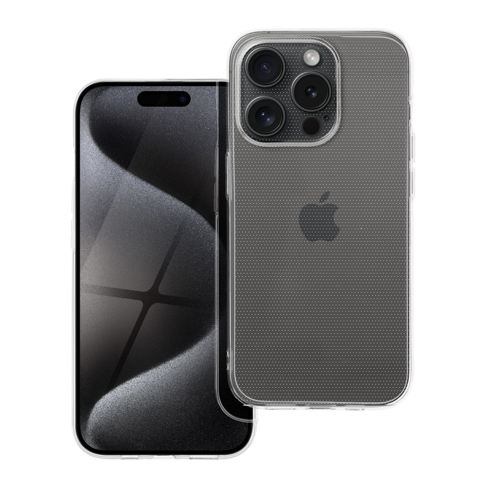 Husa Transparent 2 Mm (Camera Protection) pentru iPhone 15 PRO Transparent