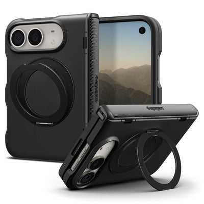 Husa Spigen Slim Armor Pro S Magsafe iPhone Duo Negru