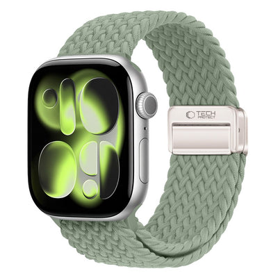 Curea Tech-protect Nylonmag Apple Watch 8 / 9 / 10 / 11 / 12 / SE / Ultra (44 / 45 / 46 / 49 Mm) Pistachio