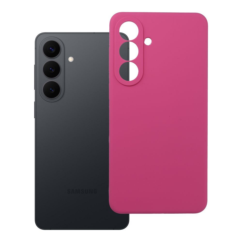 Husa pentru Samsung S26 Plus Silicone 2mm (Camera Protection) Roz