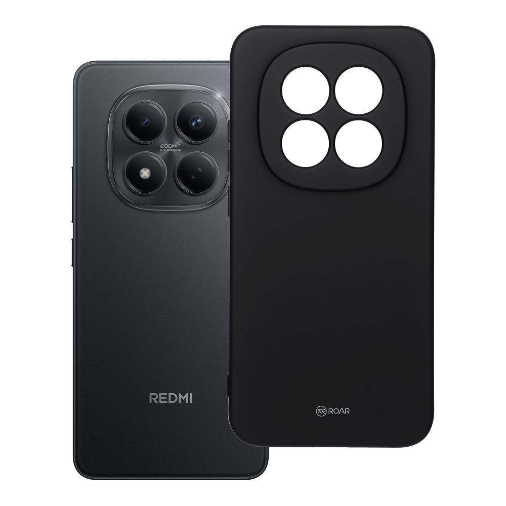 Husa Roar ALL DAY Colorful Jelly pentru Xiaomi Redmi Note 15 Pro 5G Negru