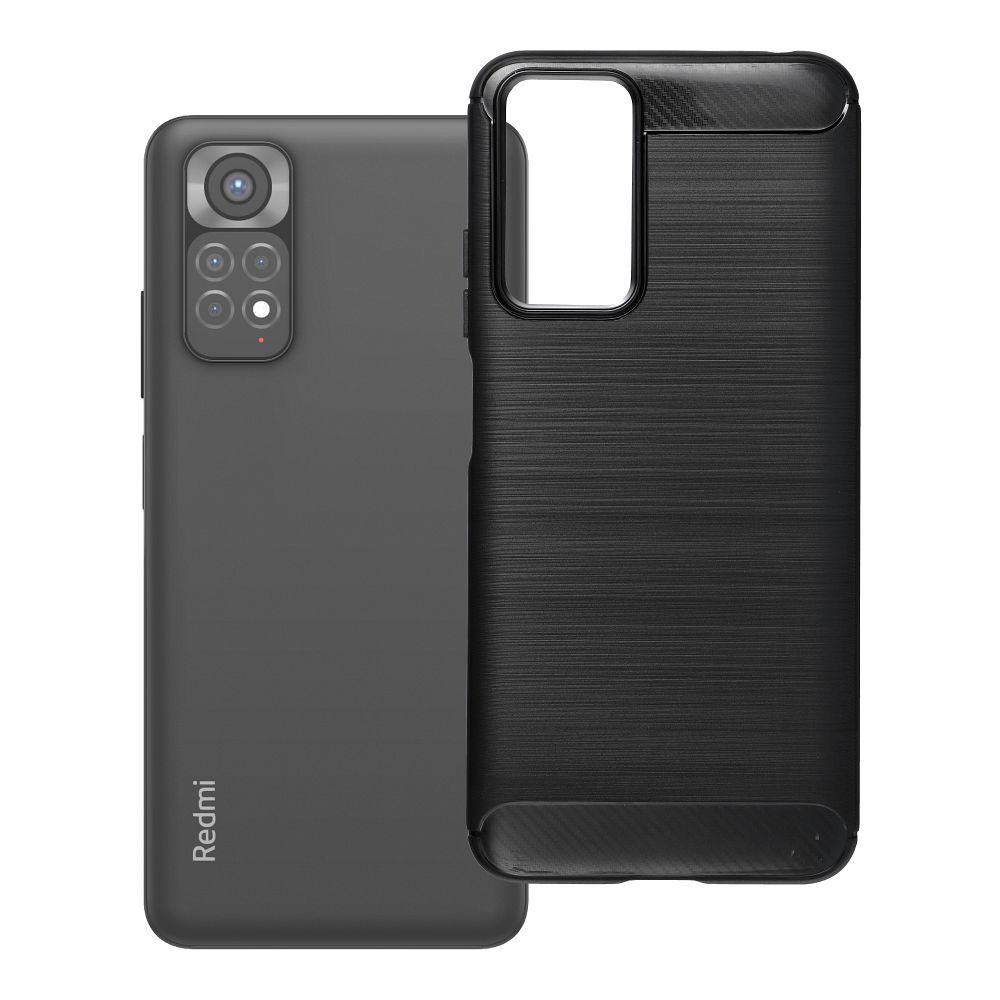 Husa Carbon 2.0 pentru Xiaomi Redmi Note 11 / 11S Negru