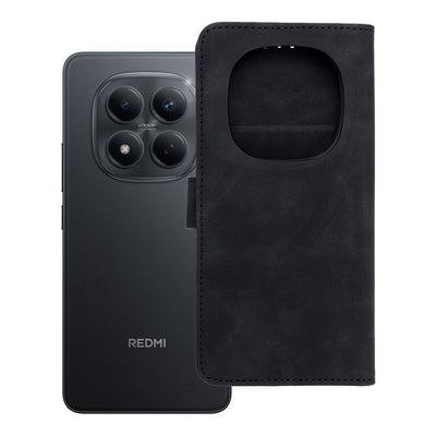 Husa Tender Book Flip pentru Xiaomi Redmi Note 15 PRO 5G Negru