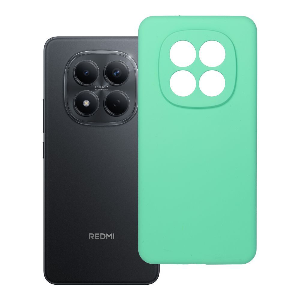 Husa pentru Xiaomi Redmi Note 15 PRO 4G Silicone 2mm (Camera Protection) Mint