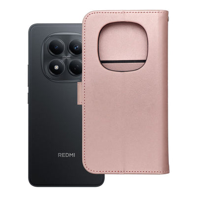 Husa Mezzo Book Flip pentru Xiaomi Redmi Note 15 PRO 5G Mandala Roz auriu