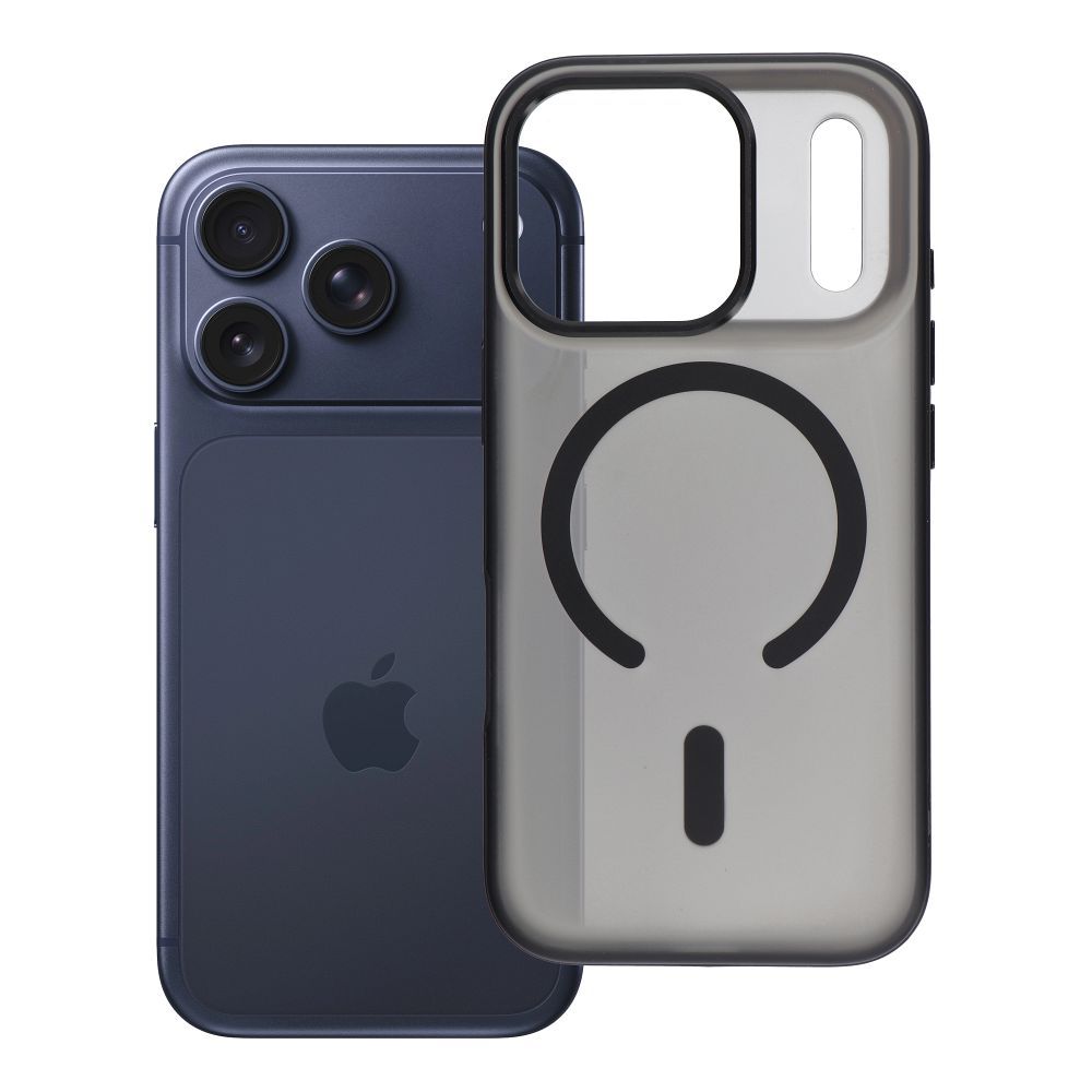 Husa Flexline Mag pentru iPhone 18 Pro / 17 Pro Compatible cu Magsafe Negru