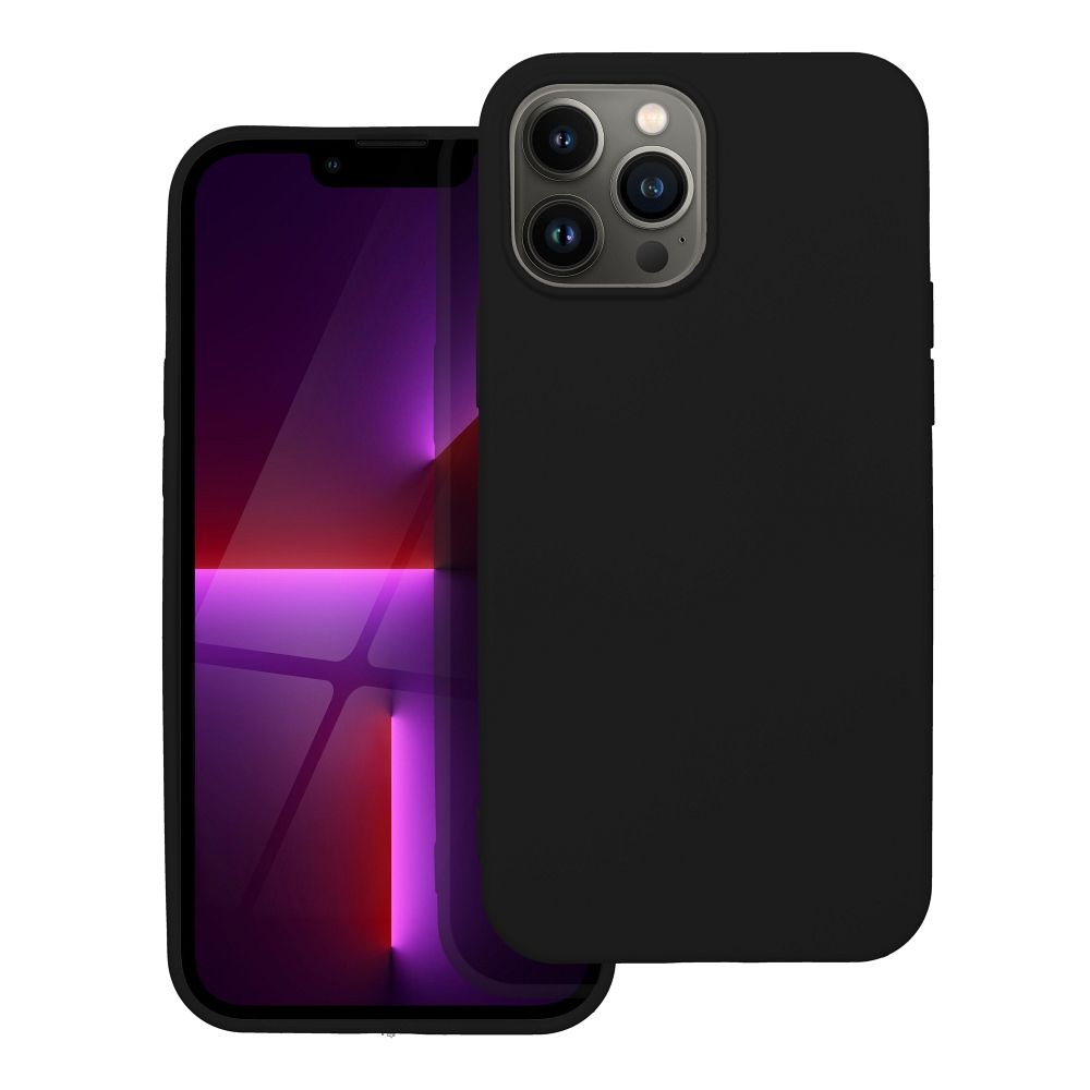 Husa Silicone pentru iPhone 13 PRO MAX Negru