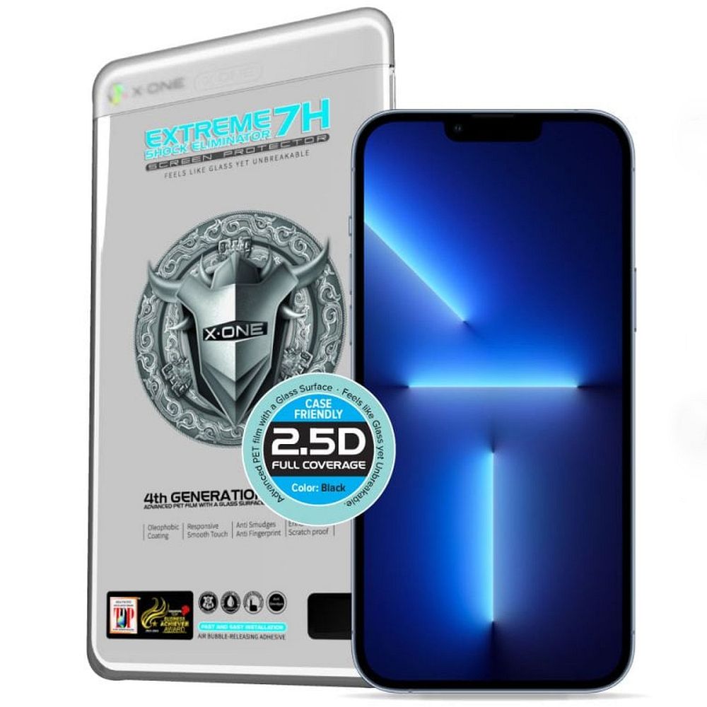Folie X-one Extreme Shock Eliminator 4th Gen. - pentru iPhone 13 Pro Max/14 Plus