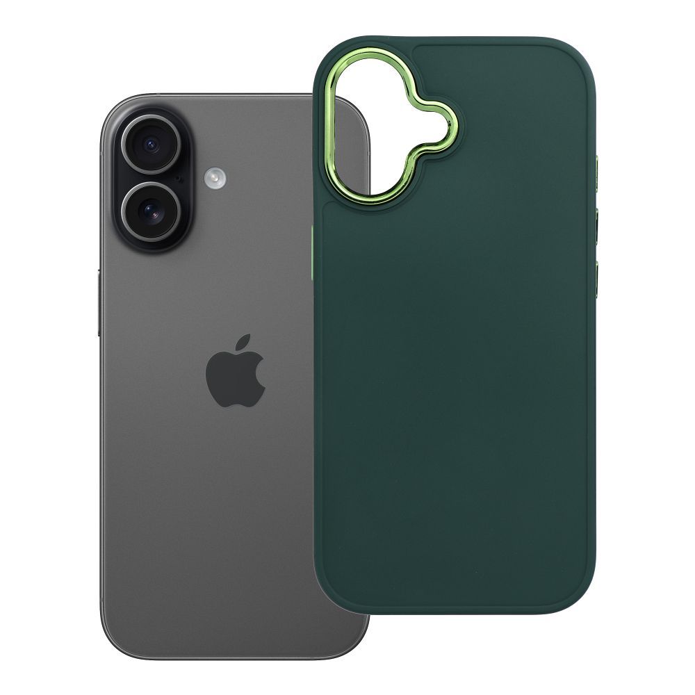 Husa Frame pentru iPhone 17 Verde