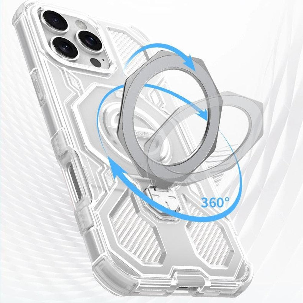 Techsuit - Carbon Shield PRO - iPhone 16 Pro - White Transparent