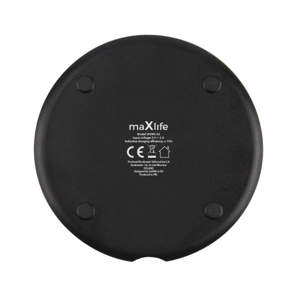 Încărcător wireless Maxlife MXWC‑02 10W negru